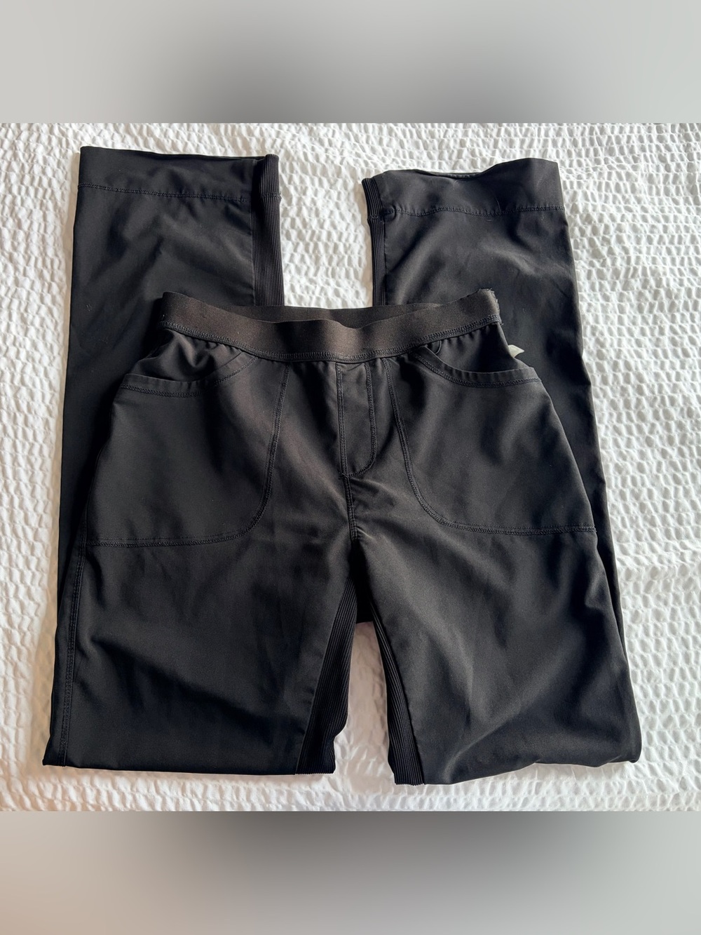 Infinity by Cherokee Black Scrub Pants Sz XS